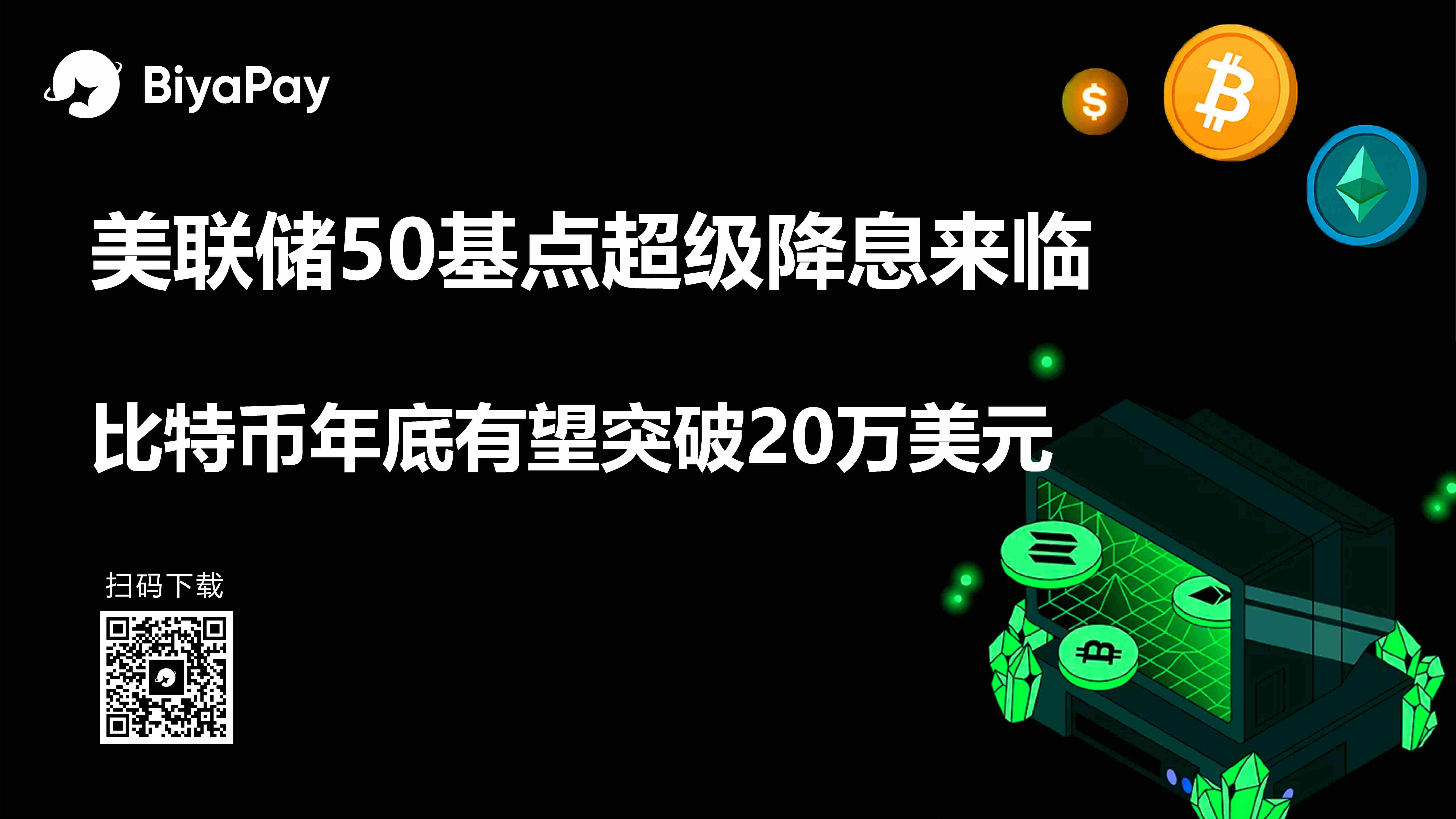 BiyaPay分析师预测美联储连续降息及比特币价格突破20万美元